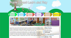 Desktop Screenshot of maplestlearnandplay.com